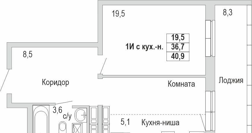 квартира г Набережные Челны р-н Комсомольский ул Карманова 45 ЖК "Высота 45" Сидоровка фото 3