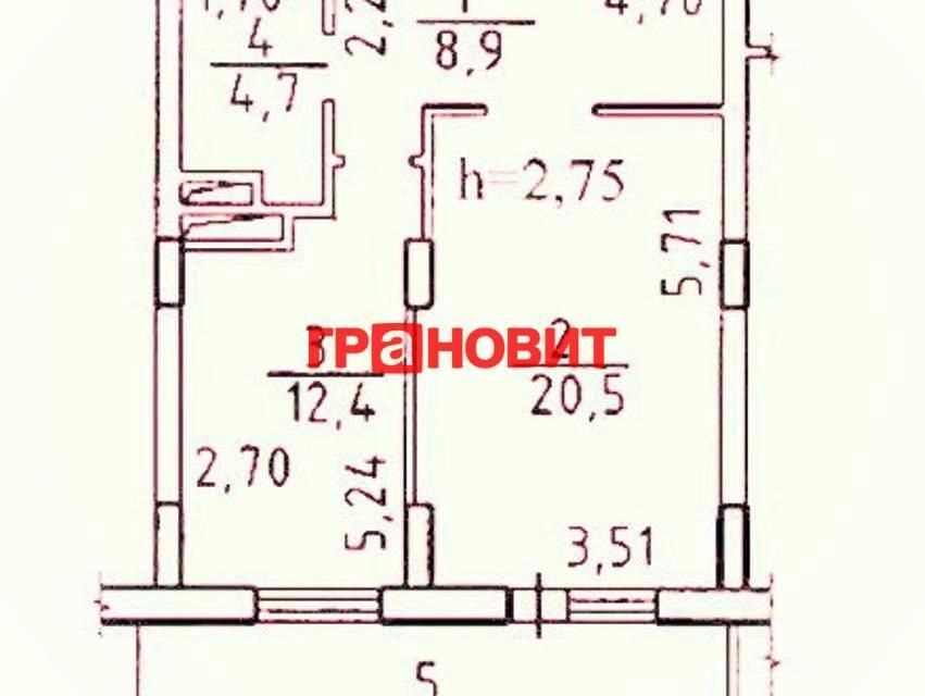 квартира г Новосибирск р-н Октябрьский ул Бориса Богаткова 208/2 городской округ Новосибирск фото 8