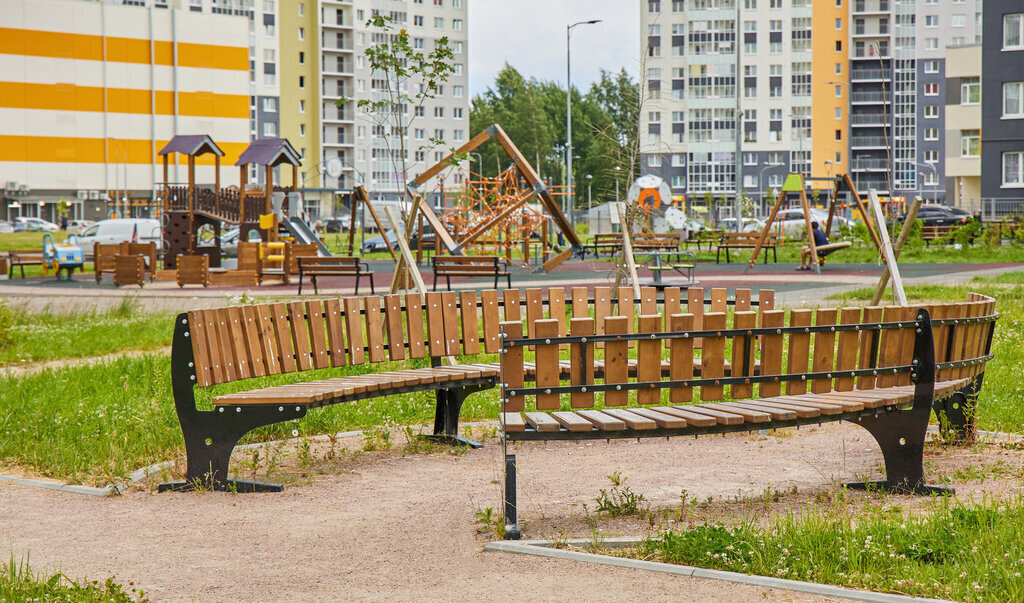 квартира г Санкт-Петербург метро Девяткино дор Муринская 8к/1 ЖК «Цветной город» Ленинградская область фото 14