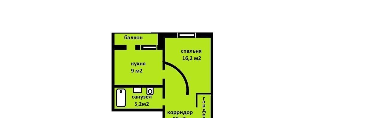 квартира г Красноярск р-н Советский ул Алексеева 27 фото 1