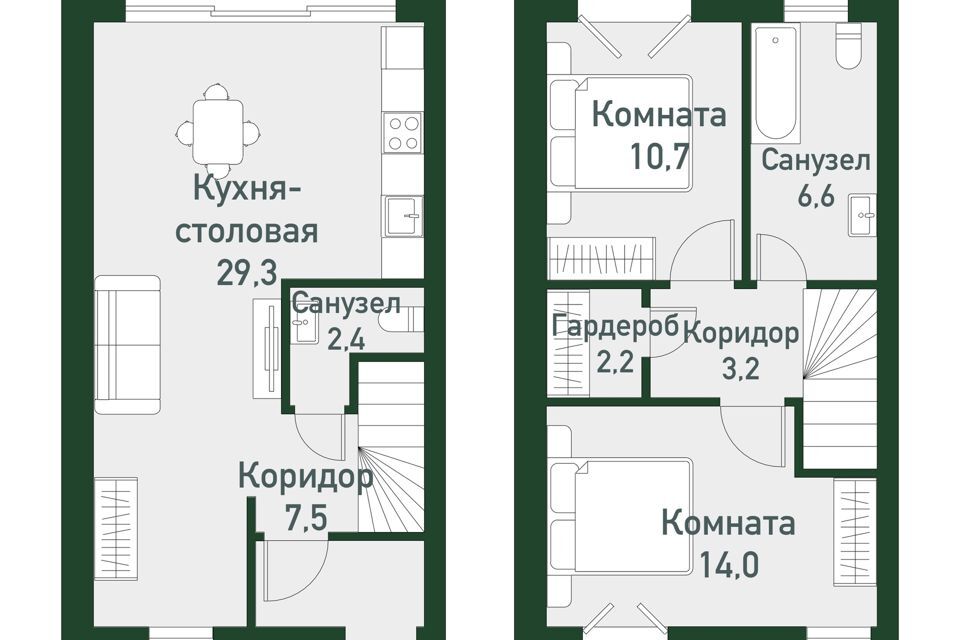 квартира р-н Сосновский п Западный микрорайон Привилегия фото 1