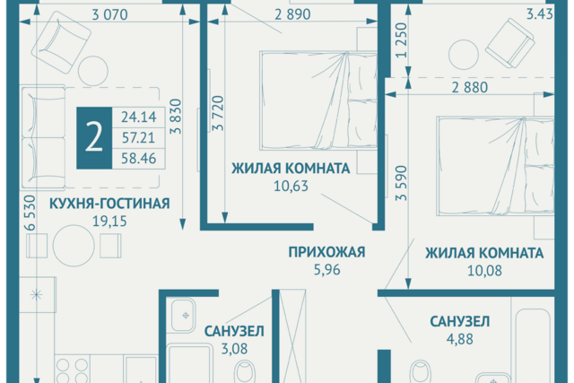 п Березовый р-н Прикубанский Краснодар городской округ, Жилой комплекс Иначе в Молодёжном фото