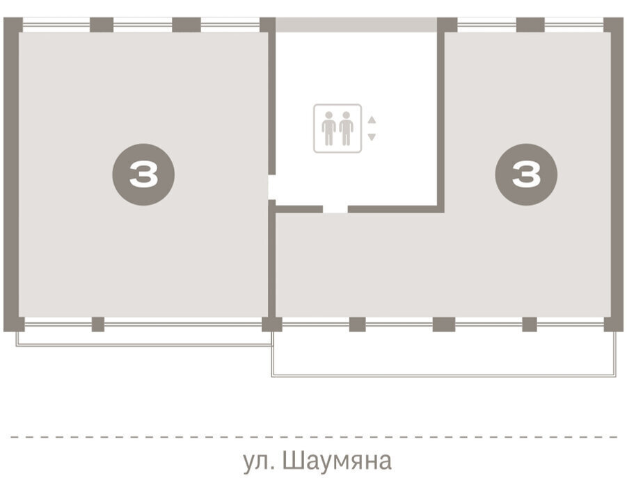 квартира г Екатеринбург р-н Ленинский Чкаловская ул Шаумяна 30 фото 2