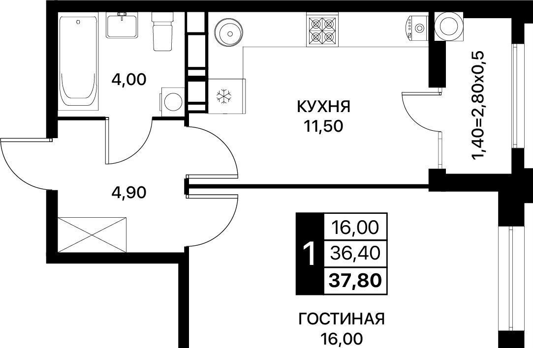 квартира г Ростов-на-Дону р-н Первомайский пр-кт Шолохова 19 корп. 1 фото 1