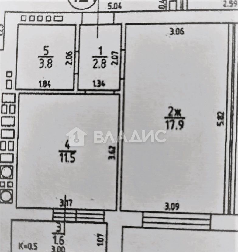 квартира г Калининград р-н Московский ул У.Громовой 131 фото 26