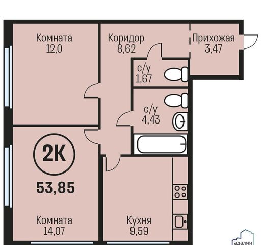 г Барнаул рп Южный р-н Центральный тракт Южный 15 корп. 1, блок-секция 1 фото