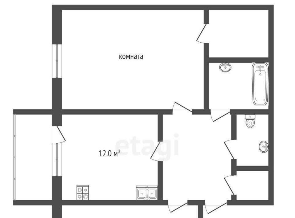 квартира г Новый Уренгой мкр Оптимистов 10/1 фото 2