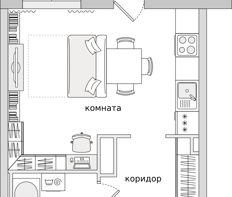 квартира р-н Всеволожский п Бугры ул Тихая 7/4 Бугровское сельское поселение фото 1