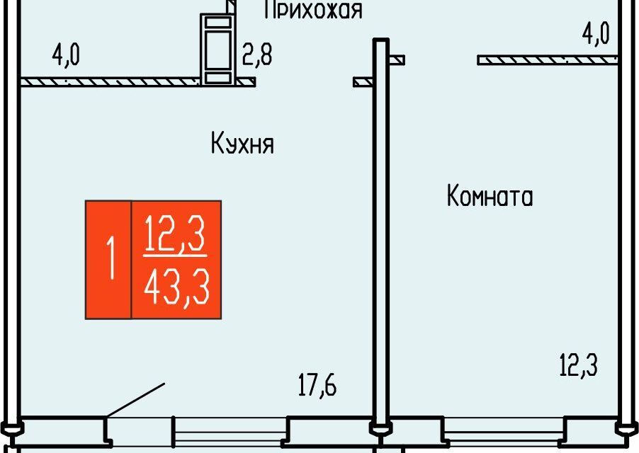 квартира г Курган городской округ Курган фото 1