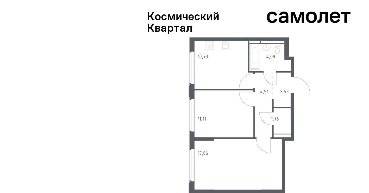 квартира г Королев мкр Юбилейный Щёлковская фото 1