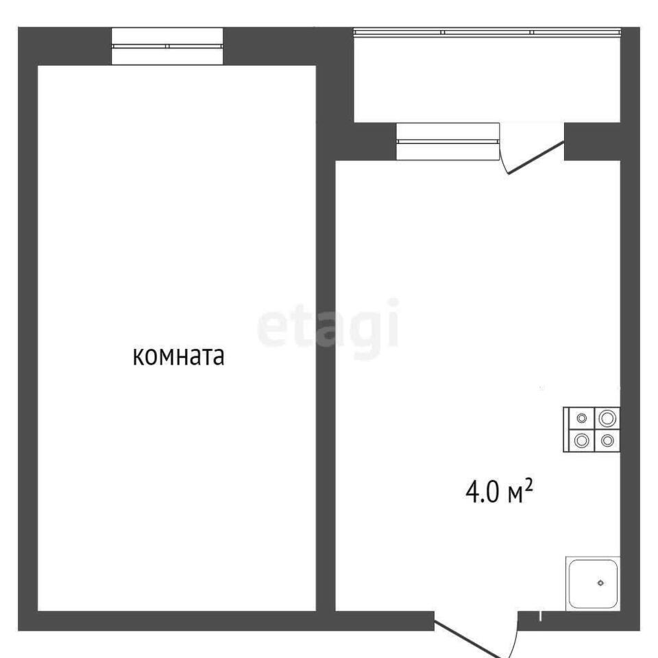 квартира г Камышлов ул Гагарина 20 фото 17