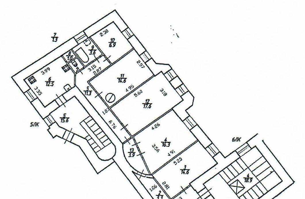 комната г Санкт-Петербург метро Горьковская пр-кт Каменноостровский 9 округ Посадский, Петроградка фото 8