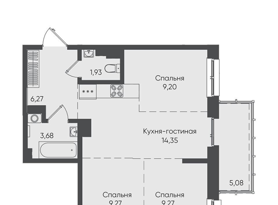 квартира г Иркутск р-н Свердловский ул Пушкина Свердловский административный округ фото 1