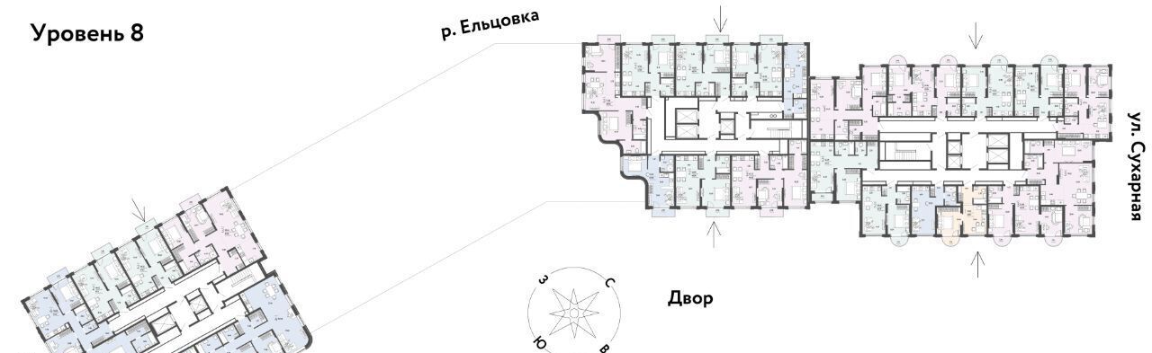 квартира г Новосибирск метро Площадь Гарина-Михайловского р-н Заельцовский Аэропорт фото 3