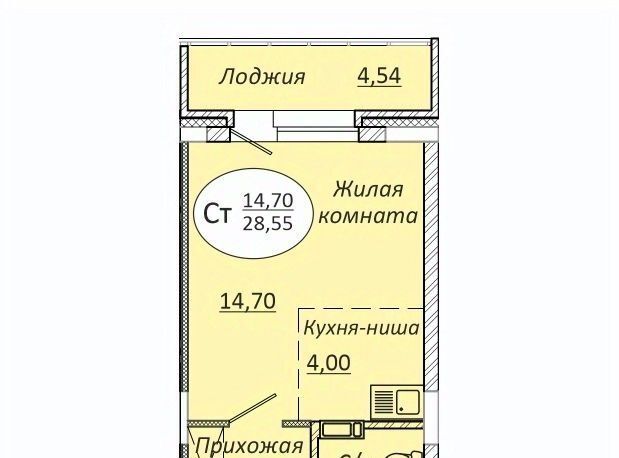 квартира г Новосибирск р-н Октябрьский Золотая Нива ул 2-я Воинская 51 фото 1