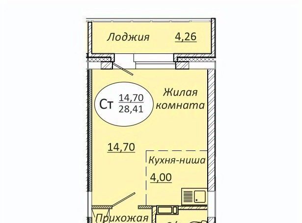 квартира г Новосибирск Золотая Нива ул 2-я Воинская 51 фото 1