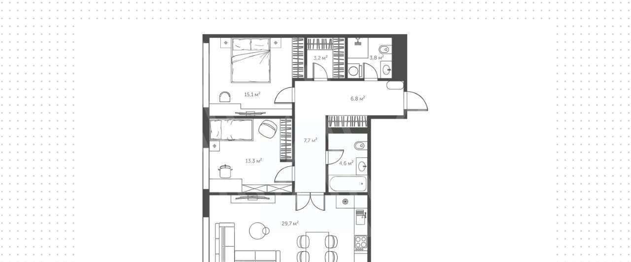 квартира г Москва Давыдково ул Гжатская 5к/3 фото 2