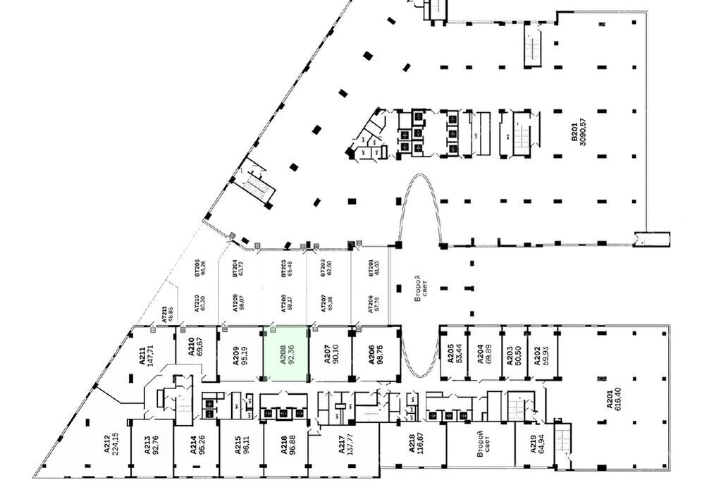 офис г Москва метро Мякинино тер МКАД 64-й километр, 1, Московская область фото 9