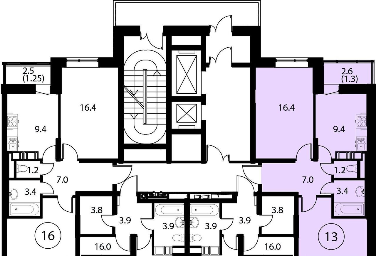 квартира г Домодедово ЖК Космос Домодедовская, Авиационный мкр фото 2