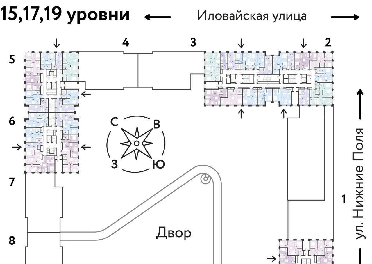 квартира г Москва Перерва ул Иловайская ЖК «Страна.Иловайская» муниципальный округ Марьино фото 2