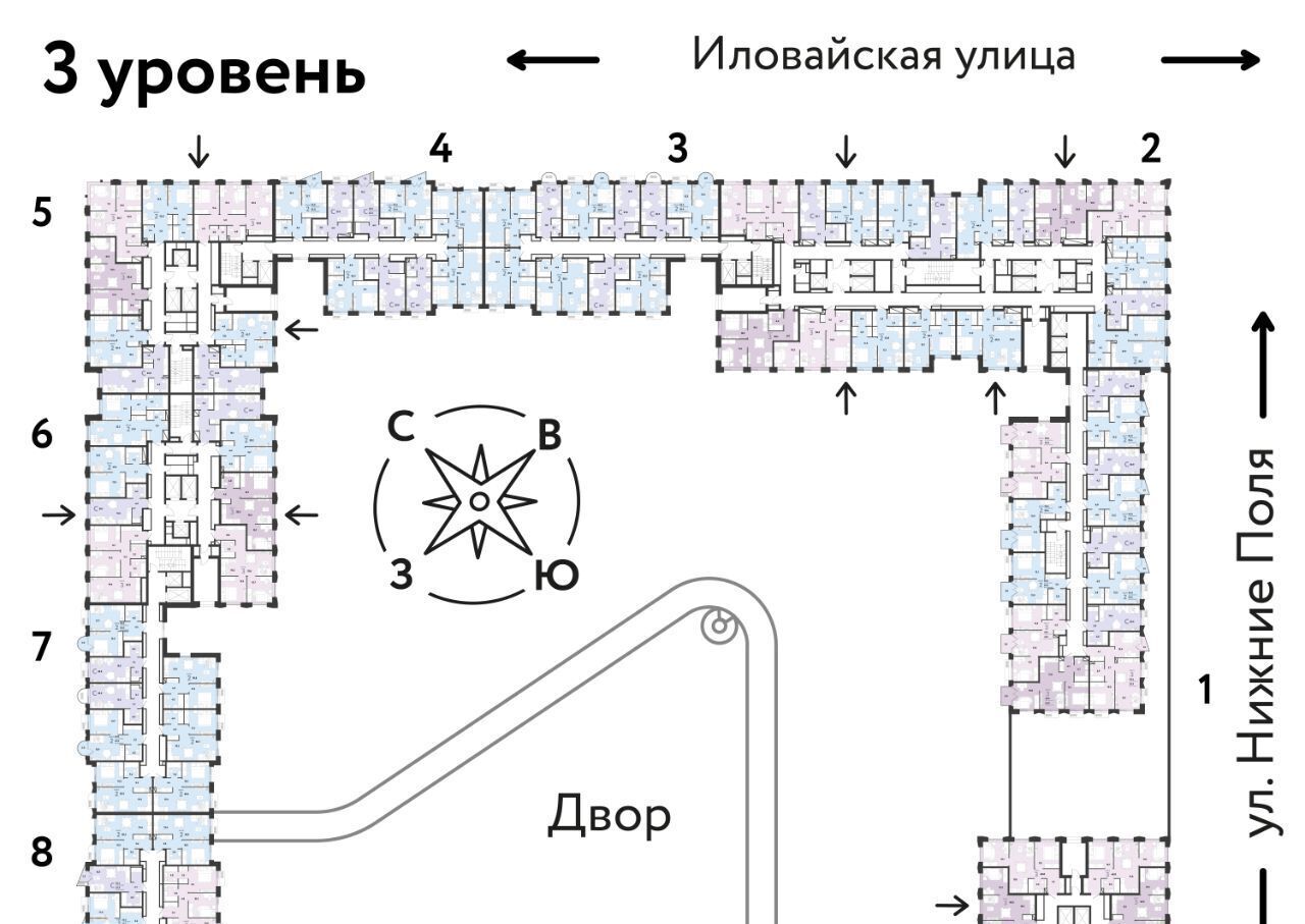 квартира г Москва Перерва ул Иловайская ЖК «Страна.Иловайская» муниципальный округ Марьино фото 2