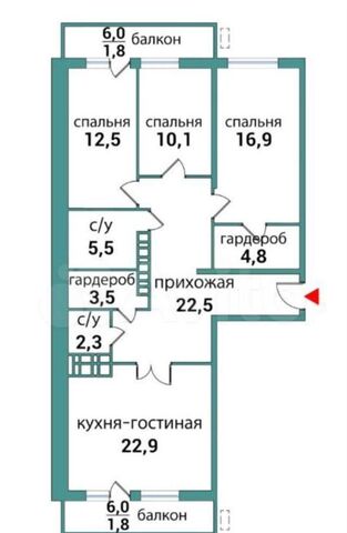 р-н Октябрьский Гагаринская ул Авроры 148а ЖК «Логика» фото