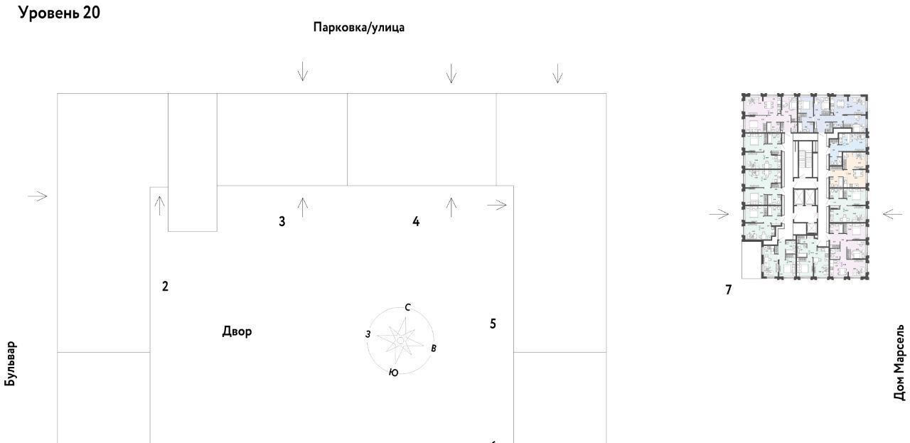 квартира г Тюмень р-н Центральный ул Береговая 78 фото 3