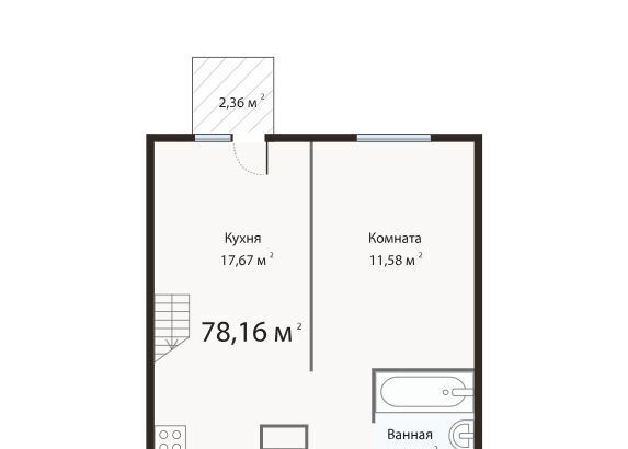 квартира ул им.60-летия ВЛКСМ 31/3 фото