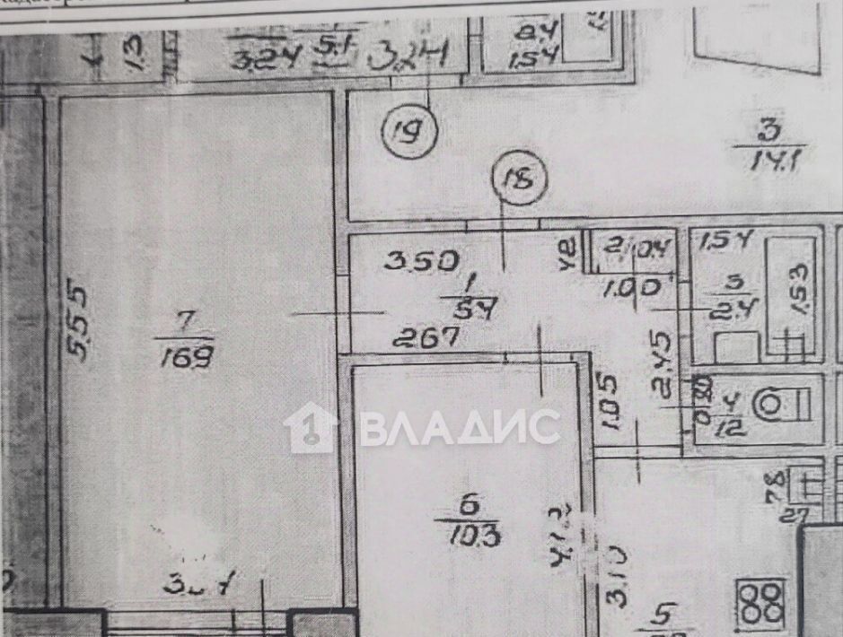 квартира г Нижний Новгород р-н Приокский ул Маршала Голованова 37 фото 7