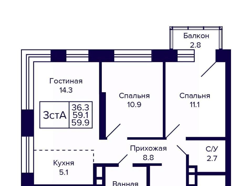 квартира г Новосибирск Золотая Нива ул Грибоедова фото 1