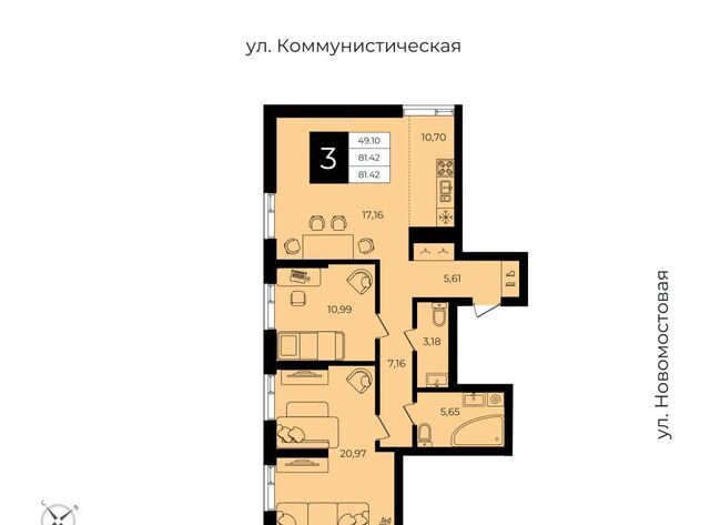 р-н Кировский дом 98/1 фото