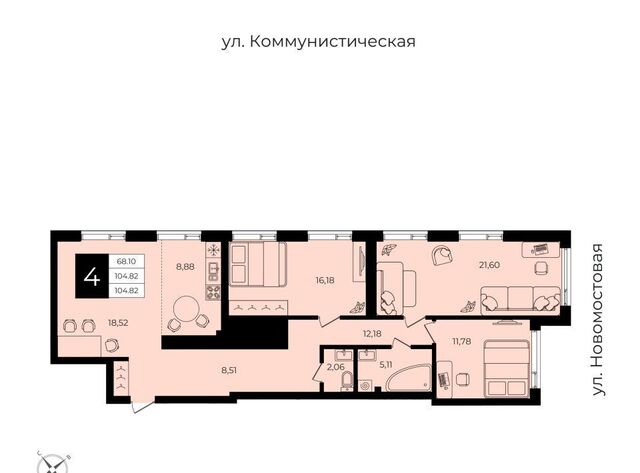 р-н Кировский дом 98/1 фото