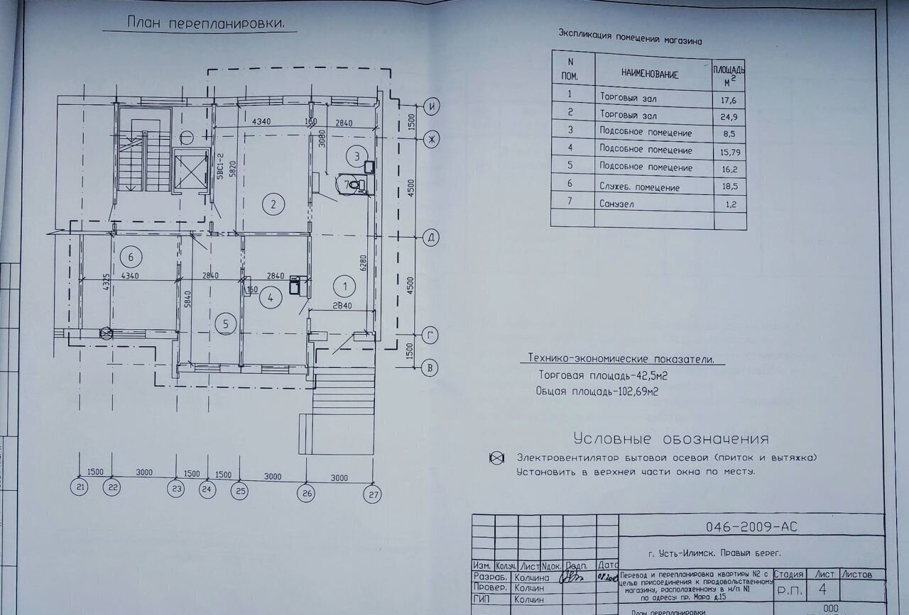 торговое помещение г Усть-Илимск пр-кт Мира 15 фото 5