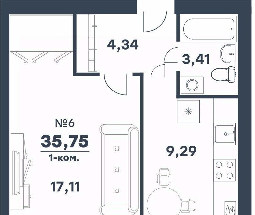 квартира г Волгоград р-н Советский жилой район Долина-2 жилрайон фото 1