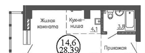 квартира г Новосибирск Золотая Нива ул Коминтерна 130 фото 1