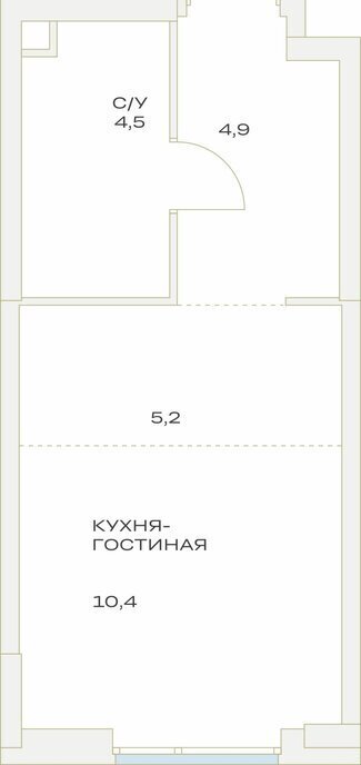 квартира г Москва п Филимонковское п Марьино ЖК «Детали» ТиНАО Филатов Луг, Филимонковский район фото 3