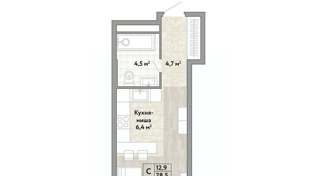 метро Бунинская аллея № 174 кв-л, Новые Смыслы жилой комплекс фото