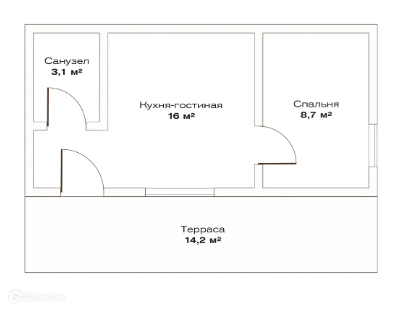 дом г Тюмень снт Виктория-1 ул Центральная Тюмень городской округ фото 2