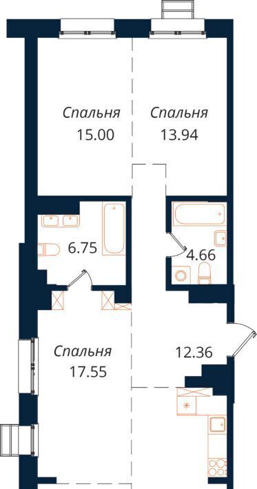 квартира г Иркутск р-н Октябрьский ул Юрия Левитанского фото 1