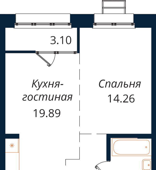 квартира г Иркутск р-н Октябрьский ул Юрия Левитанского фото 1