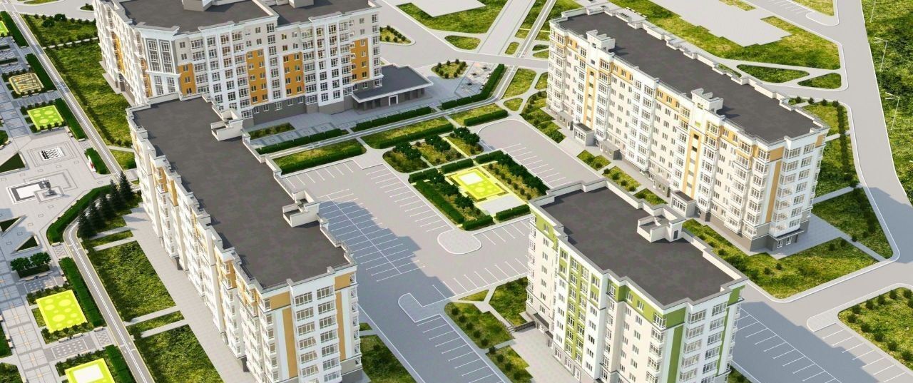 квартира г Кемерово р-н Рудничный Лесная Поляна б-р Солнечный 24к/4 жилрайон фото 3