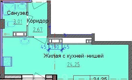 квартира г Ярославль р-н Дзержинский ул Брагинская 18к/2 фото 1