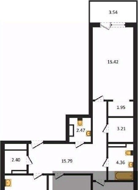 квартира г Воронеж р-н Центральный ул Ломоносова 116/1 фото 1