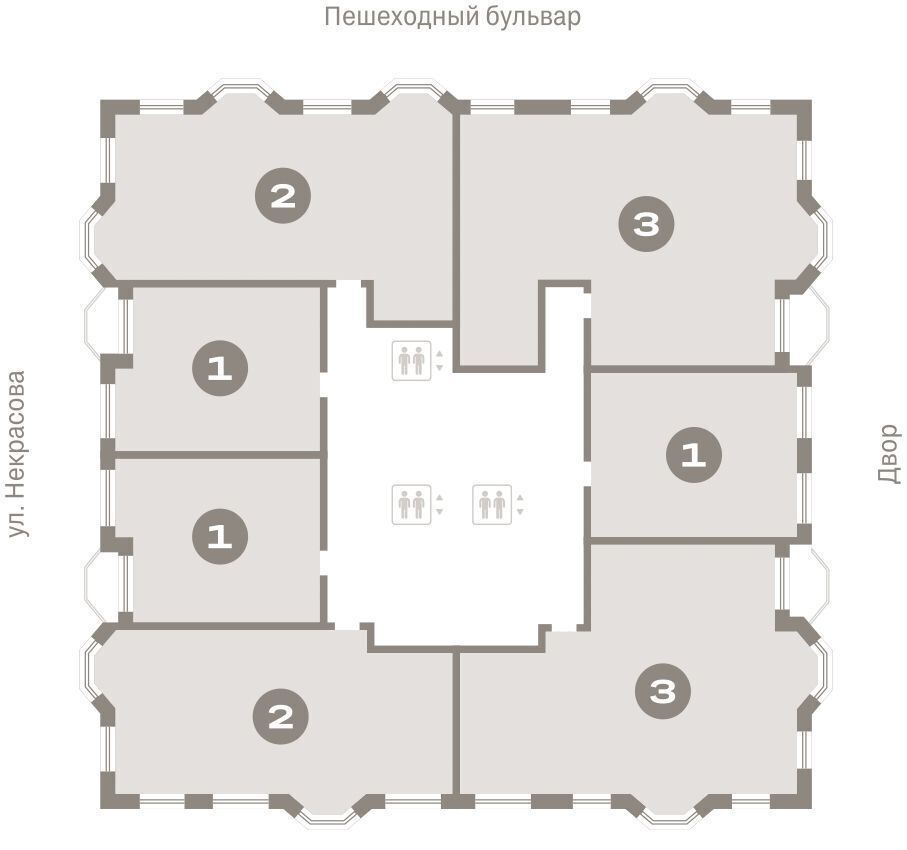 квартира г Екатеринбург Уральская ул. Челюскинцев-Стрелочников, стр. 2 фото 3