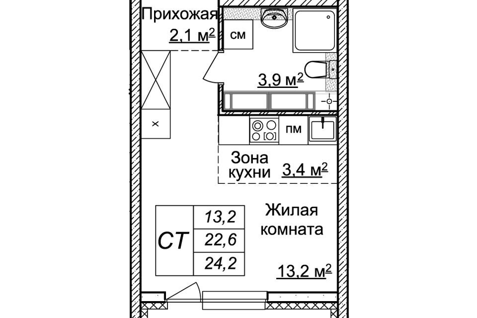 квартира г Нижний Новгород ул Новокузнечихинская 9 Нижний Новгород городской округ фото 1