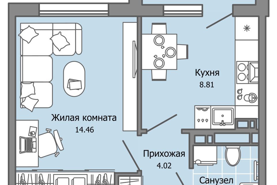 квартира р-н Ульяновский Засвияжский район фото 1