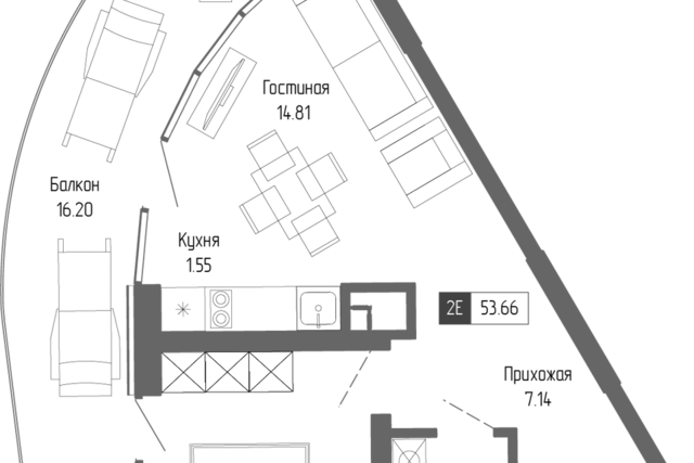 квартира ул Западная 4/3 Алушта городской округ фото