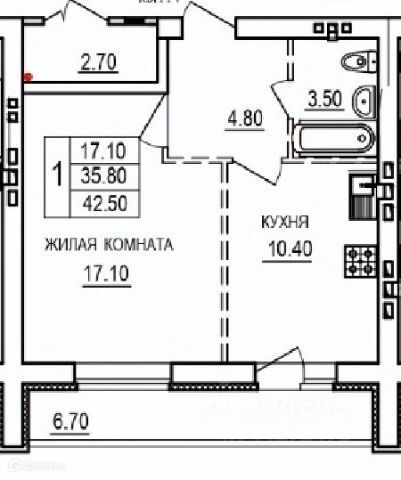 квартира г Саратов Саратов городской округ, Строящийся жилой комплекс На Благодатной фото 1