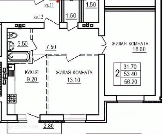 квартира г Саратов Саратов городской округ, Строящийся жилой комплекс На Благодатной фото 1