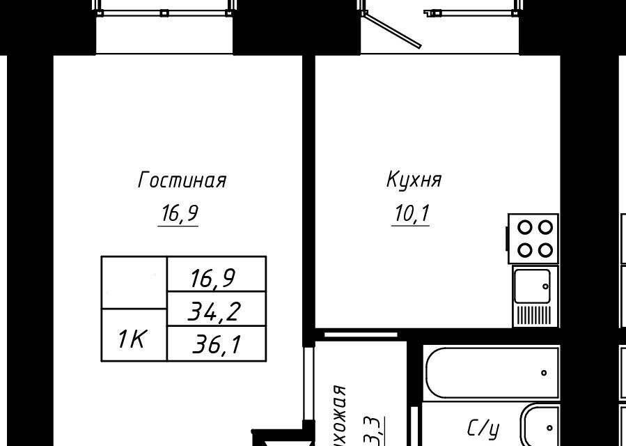 квартира г Барнаул ул Сухэ-Батора 39 муниципальное образование Барнаул фото 1